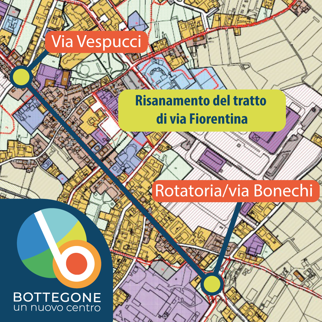 Nuovo stanziamento di 525 mila € per la sistemazione del manto stradale di via Fiorentina – dalla rotatoria/via dei Bonechi a via Vespucci